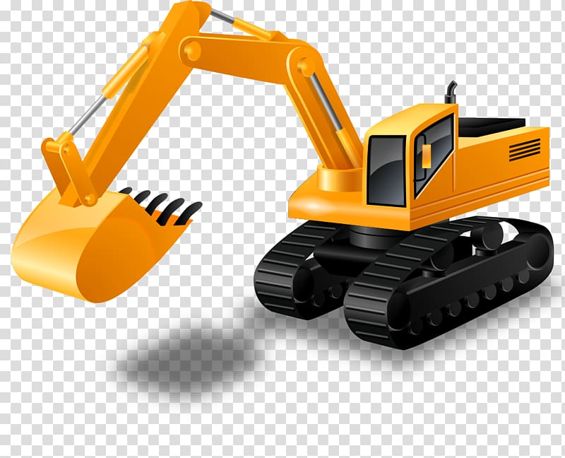 Excavator Computer Icons Power shovel Transport, excavator transparent background PNG clipart