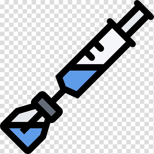 Syringe Hypodermic needle Pharmaceutical drug Injection Medicine, syringe transparent background PNG clipart