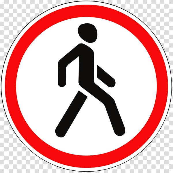 Prohibitory traffic sign Pedestrian Traffic code, others transparent background PNG clipart