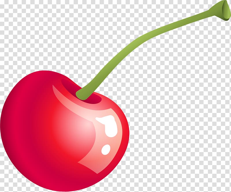 Cherry Drawing Cartoon, Red cartoon cherry transparent background PNG clipart