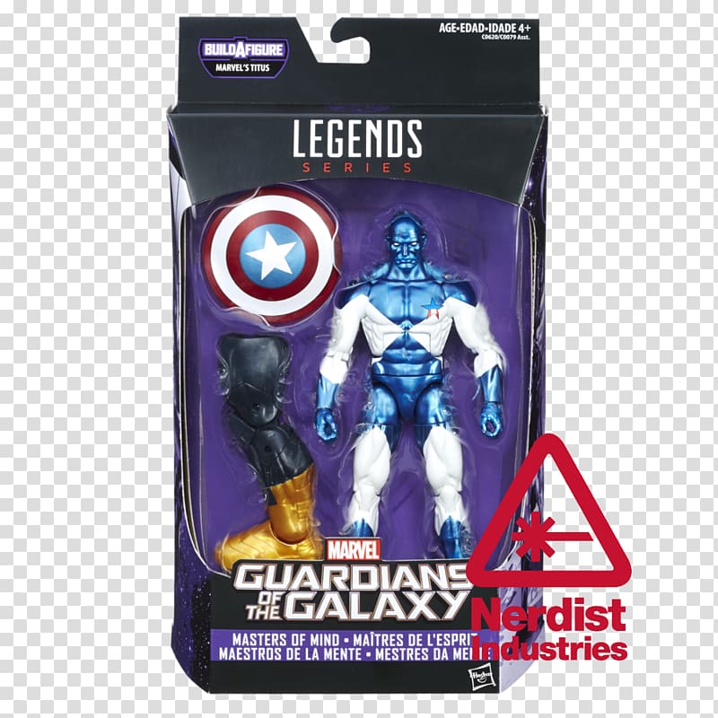 Angela Drax the Destroyer Vance Astro Marvel Legends Guardians of the Galaxy, yondu x kraglin transparent background PNG clipart
