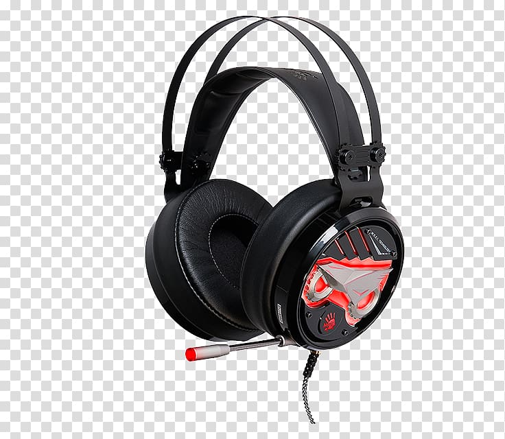 Microphone Headphones A4Tech Bloody Gaming Computer mouse, microphone transparent background PNG clipart