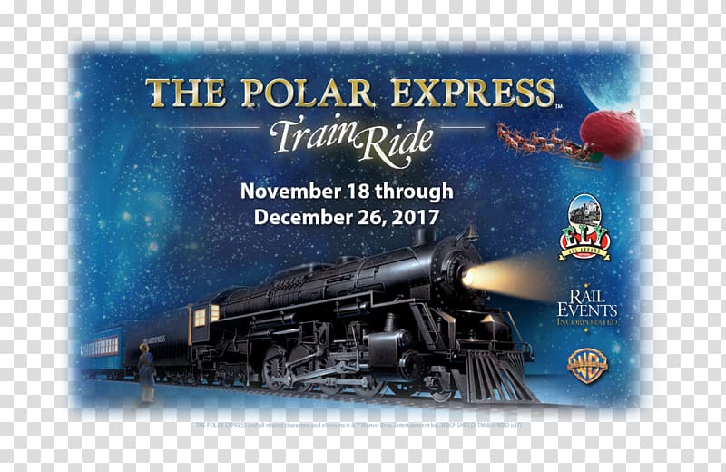 The Polar Express Ely YouTube Train, polar express transparent background PNG clipart