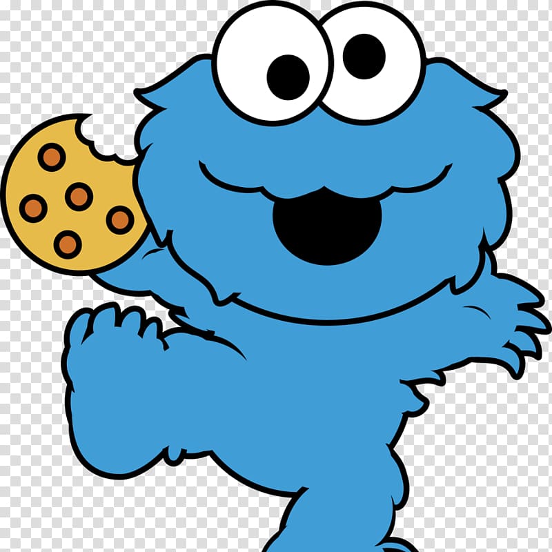 Sesame Street Cookie Monster , Cookie Monster Elmo Ernie Big Bird , biscuit transparent background PNG clipart
