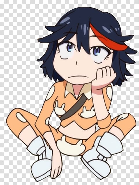 Ryuko Matoi Anime Dawn of a Miserable Morning Don\'t Stop Me Now 4chan, Anime transparent background PNG clipart