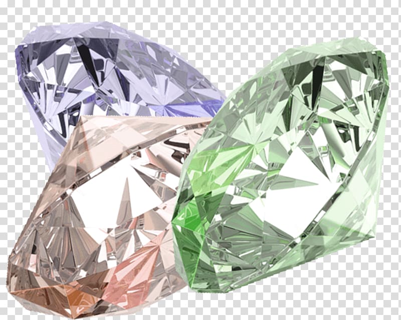 Material properties of diamond, Color translucent diamond material transparent background PNG clipart