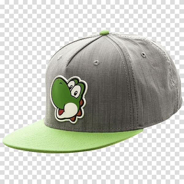 Baseball cap Mario & Yoshi T-shirt Hat, baseball cap transparent background PNG clipart