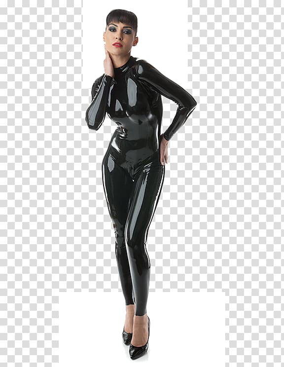 Latex clothing Catsuit Jacket, jacket transparent background PNG clipart