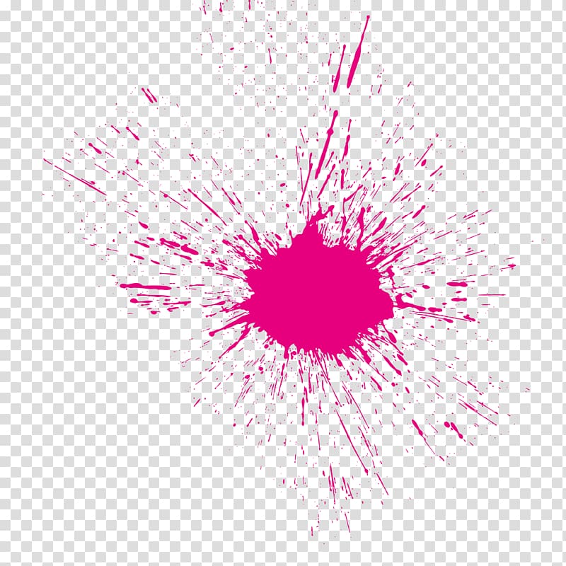 Purple Pink Orange Magenta, paint splash transparent background PNG clipart