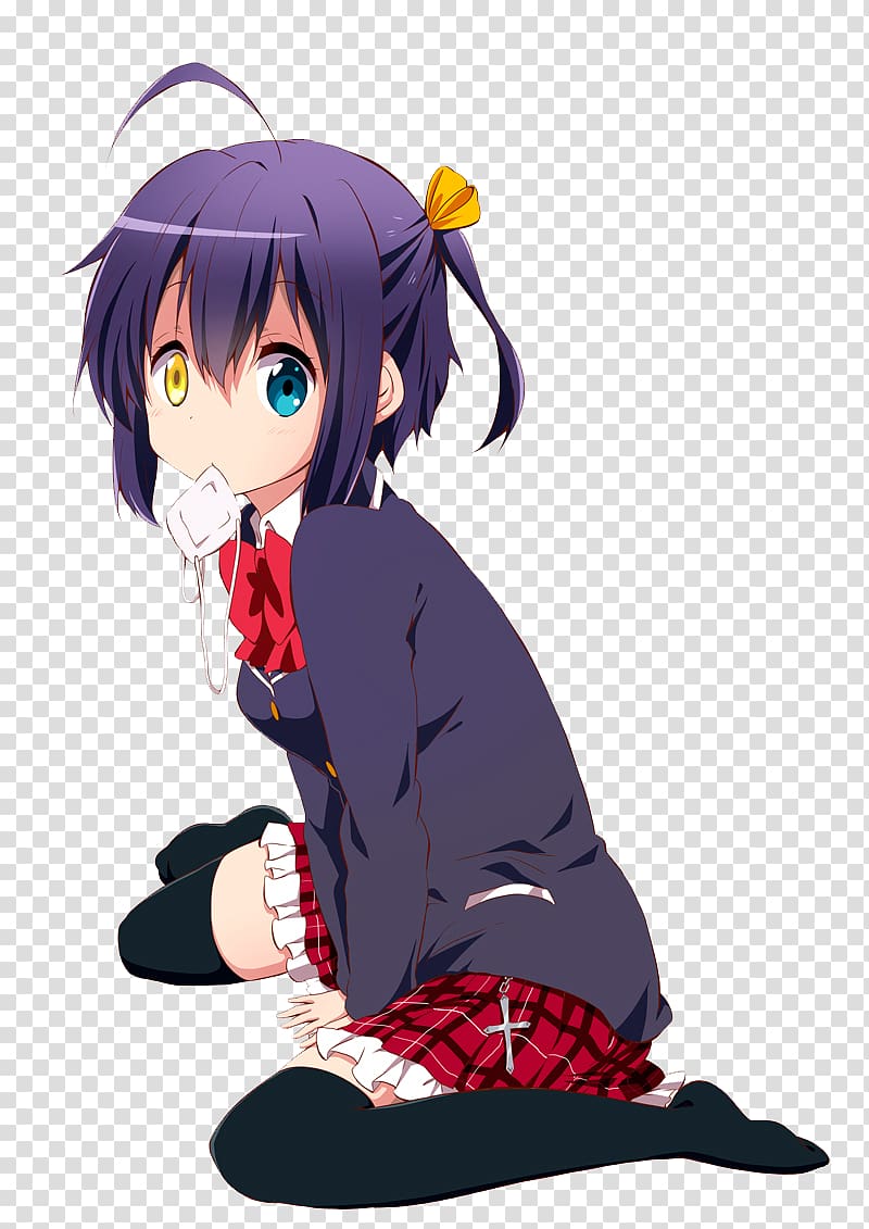 Love, Chunibyo & Other Delusions Anime Kyoto Animation Nyan Koi! Catgirl, koi transparent background PNG clipart