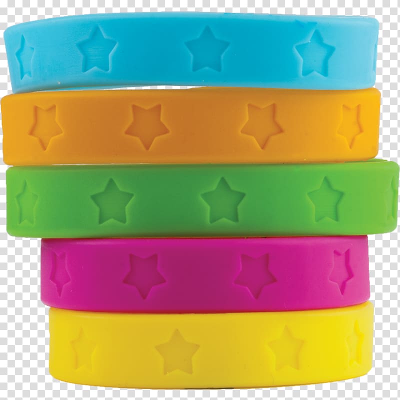 Wristband Plastic Silicone Star Teacher Created Resources, anti-mosquito silicone wristbands transparent background PNG clipart