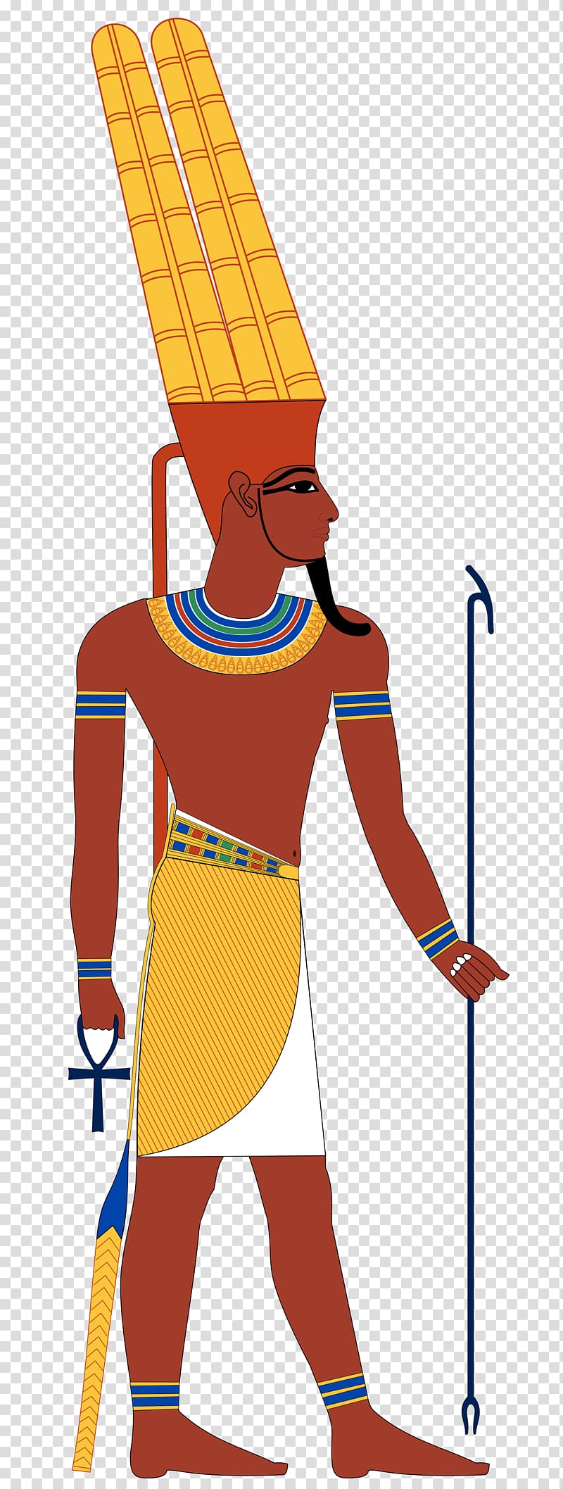 Ancient Egyptian deities Akhenaten Amun Ancient Egyptian religion, God transparent background PNG clipart