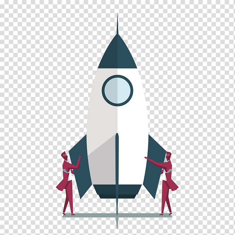 Rocket Drawing Illustration, Space travel is transparent background PNG clipart