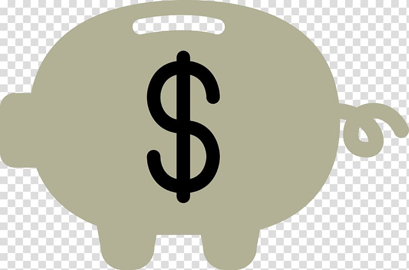 Piggy bank Finance Icon, Cartoon piggy bank transparent background PNG clipart