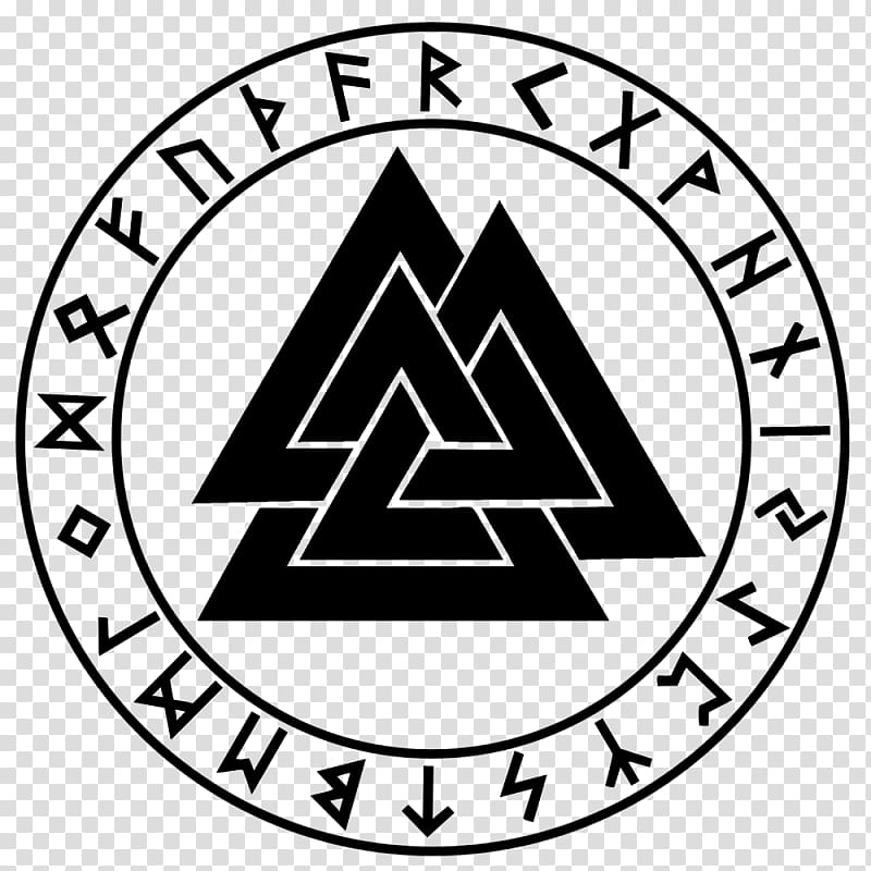 Odin Runes Vegvísir Valknut Runic magic, armanen runes transparent background PNG clipart