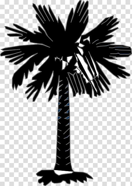 Flag of South Carolina Columbia Sabal Palm Flag of North Korea, Black and white flag transparent background PNG clipart