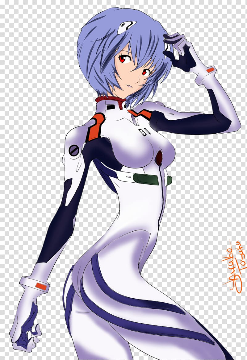 Rei Ayanami Anime Neon Genesis Evangelion Character, Anime transparent background PNG clipart