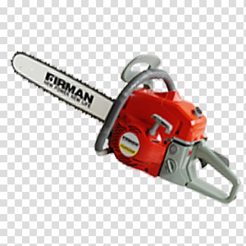 Chainsaw Gasoline Petrol engine Internal combustion engine Tool, agricultural machine transparent background PNG clipart