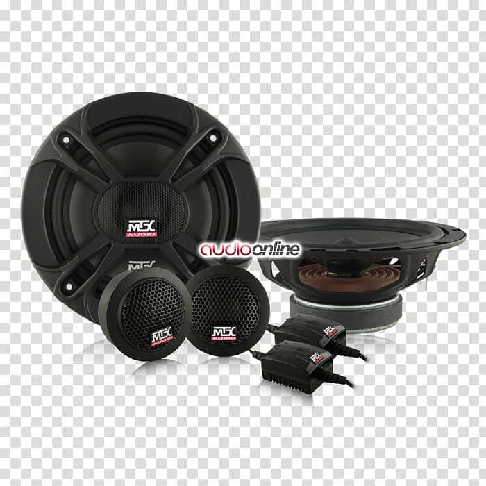 Subwoofer MTX Audio Haut-parleurs MTX rts652 Loudspeaker Car, car audio transparent background PNG clipart