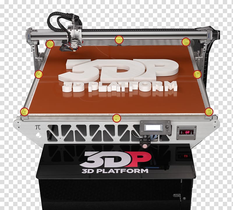 Machine 3D printing Printer Levelling, printer transparent background PNG clipart