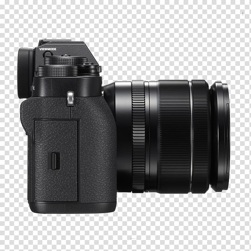 Fujifilm X-T2 Fujifilm X-T1 Canon EF-S 18–55mm lens Mirrorless interchangeable-lens camera, Camera transparent background PNG clipart