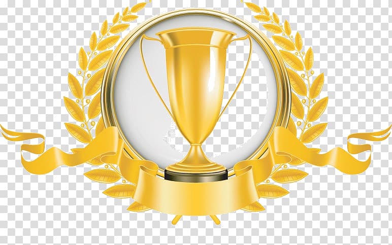 Trophy Hisco Trophies Award Gold medal, Trophy transparent background PNG clipart