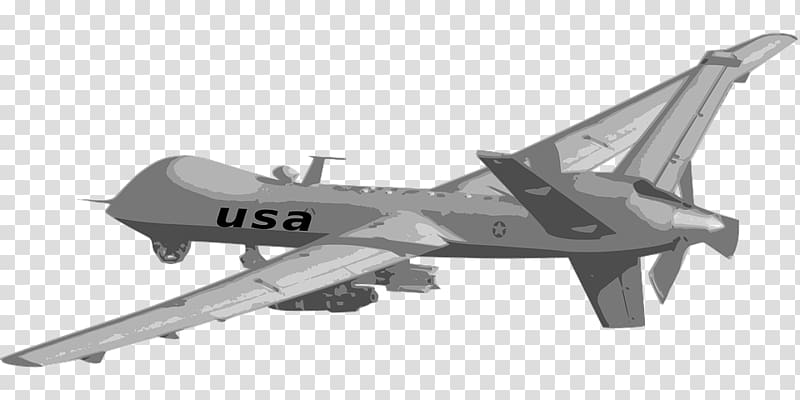 General Atomics MQ-1 Predator General Atomics MQ-9 Reaper Northrop Grumman RQ-4 Global Hawk Aircraft Airplane, aircraft transparent background PNG clipart