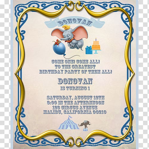 Party Supply Elephantidae Computer font, baby captain underpants transparent background PNG clipart