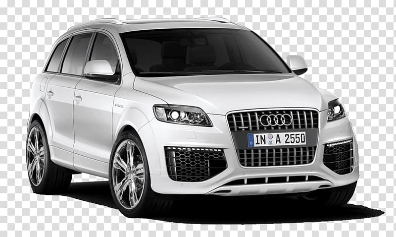 grey Audi SUV, White Audi Suv transparent background PNG clipart