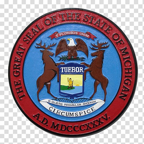 Seal of Michigan Indiana Illinois Missouri, state of michigan seal transparent background PNG clipart