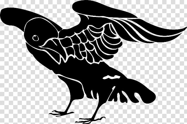 American crow Common raven Crow Nation Symbol, flying ravens transparent background PNG clipart