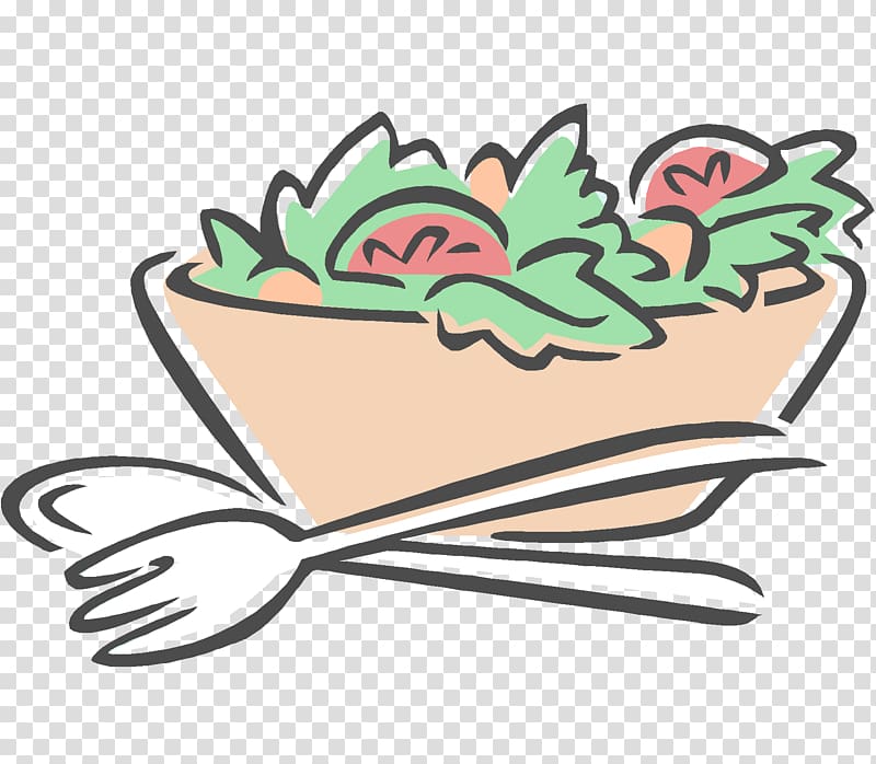 Salad Organic food Recipe Drawing, salad transparent background PNG clipart