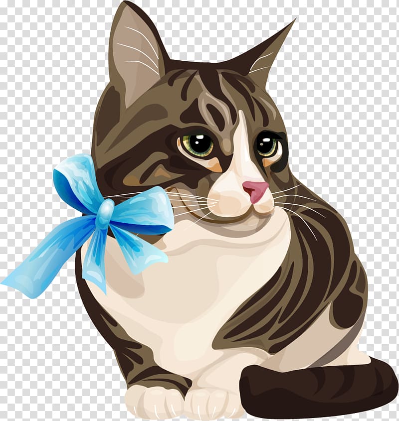 Siamese cat Kitten Tabby cat , painted cute cat transparent background PNG clipart