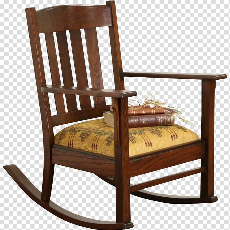 Rocking Chairs Mission style furniture Recliner Antique furniture, chair transparent background PNG clipart