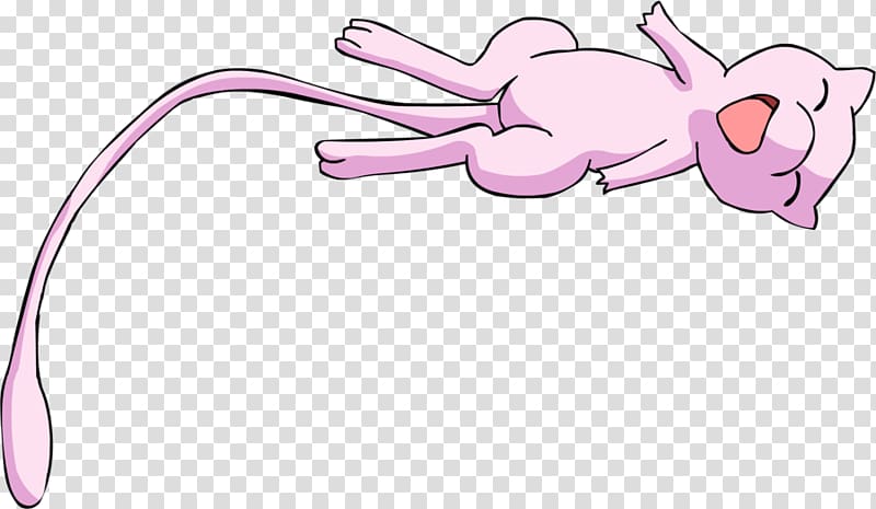 Mew Pokémon Yellow Pokémon Red and Blue Drawing, mew pokemon transparent background PNG clipart