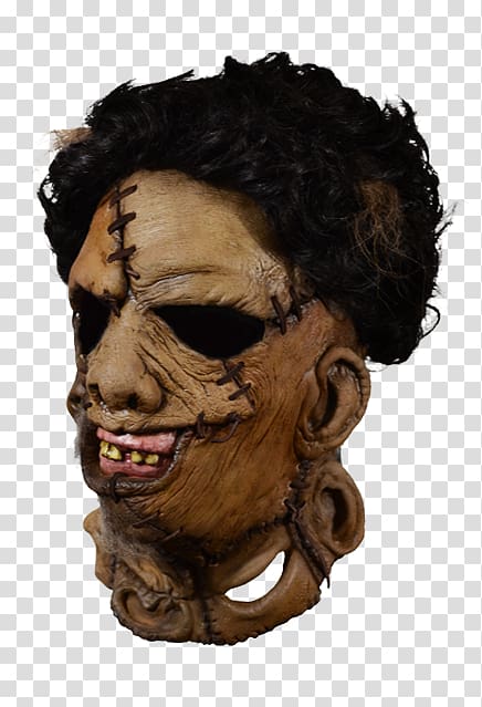 The Texas Chainsaw Massacre 2 Leatherface Mask \'Chop-Top\' Sawyer, Texas Chainsaw Massacre The Beginning transparent background PNG clipart