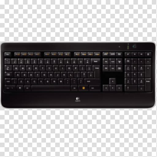 Computer keyboard Computer mouse Wireless keyboard Logitech Unifying receiver, Keyboard Icon transparent background PNG clipart