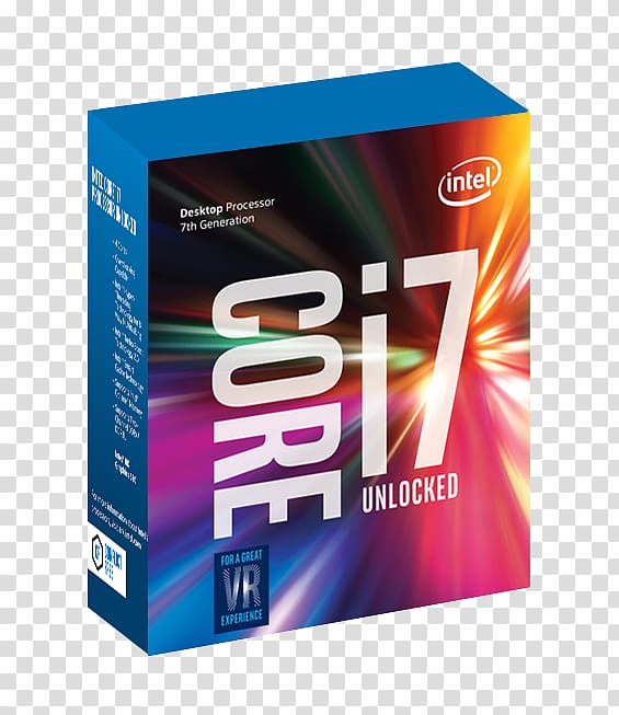 Kaby Lake Intel Core i7-7700K LGA 1151, intel transparent background PNG clipart