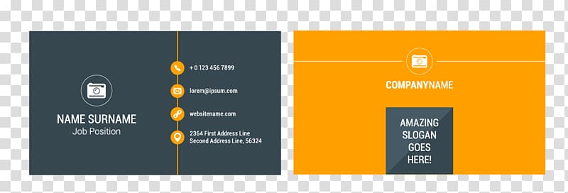Paper Business Cards Visiting card, Simple business cards transparent background PNG clipart