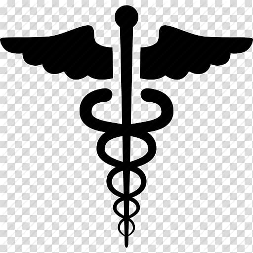 black logo, Staff of Hermes Caduceus as a symbol of medicine, Doctor Symbol Caduceus transparent background PNG clipart