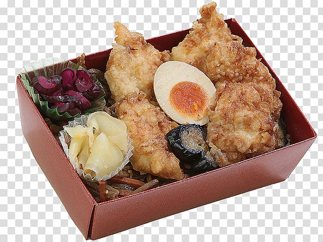 Bento Karaage Ekiben Onigiri Chicken, Bento Box transparent background PNG clipart
