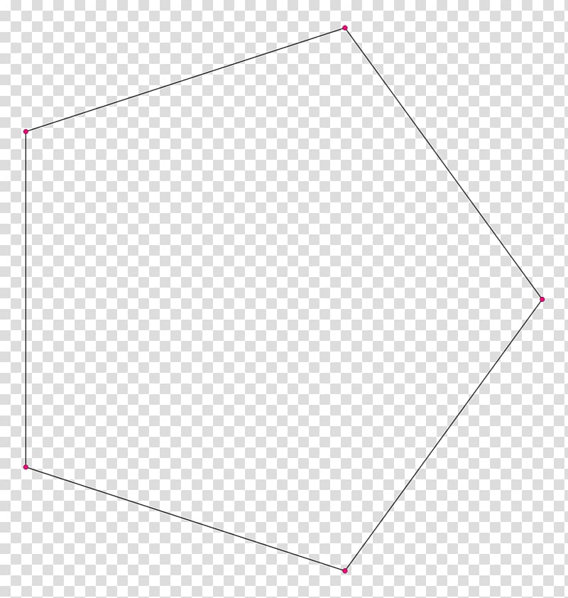 Regular polygon Pentagon Equilateral polygon Geometry, shape transparent background PNG clipart
