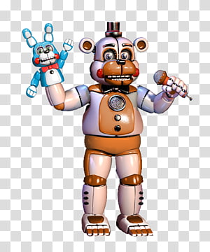 Five Nights at Freddy's 2 Five Nights at Freddy's: Sister Location  Animatronics Teaser campaign, fnaf world transparent background PNG clipart