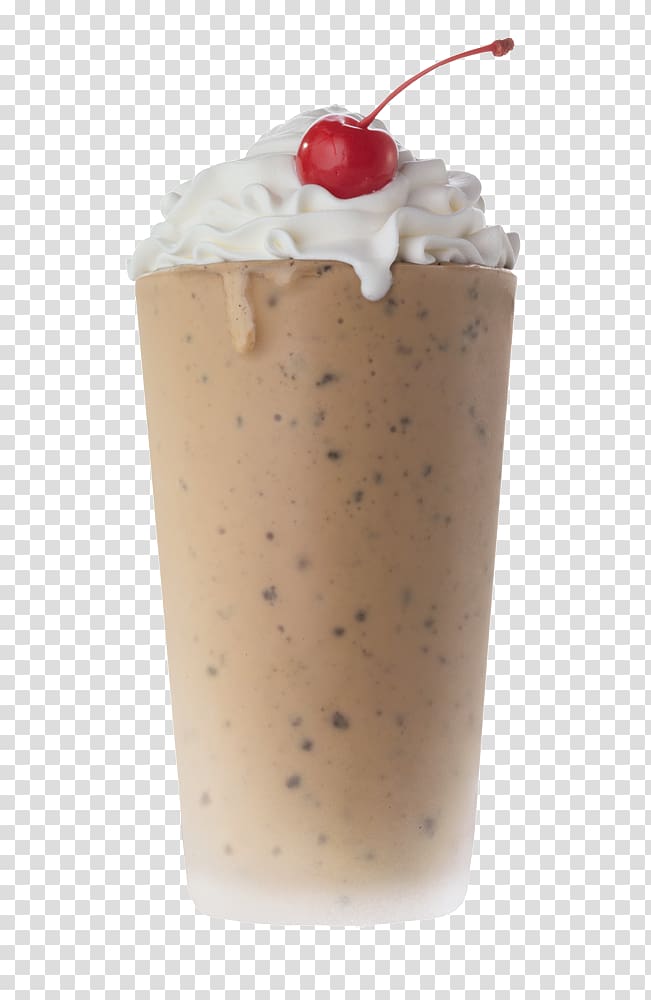 Milkshake Frappé coffee Ice cream Fast food, milk transparent background PNG clipart