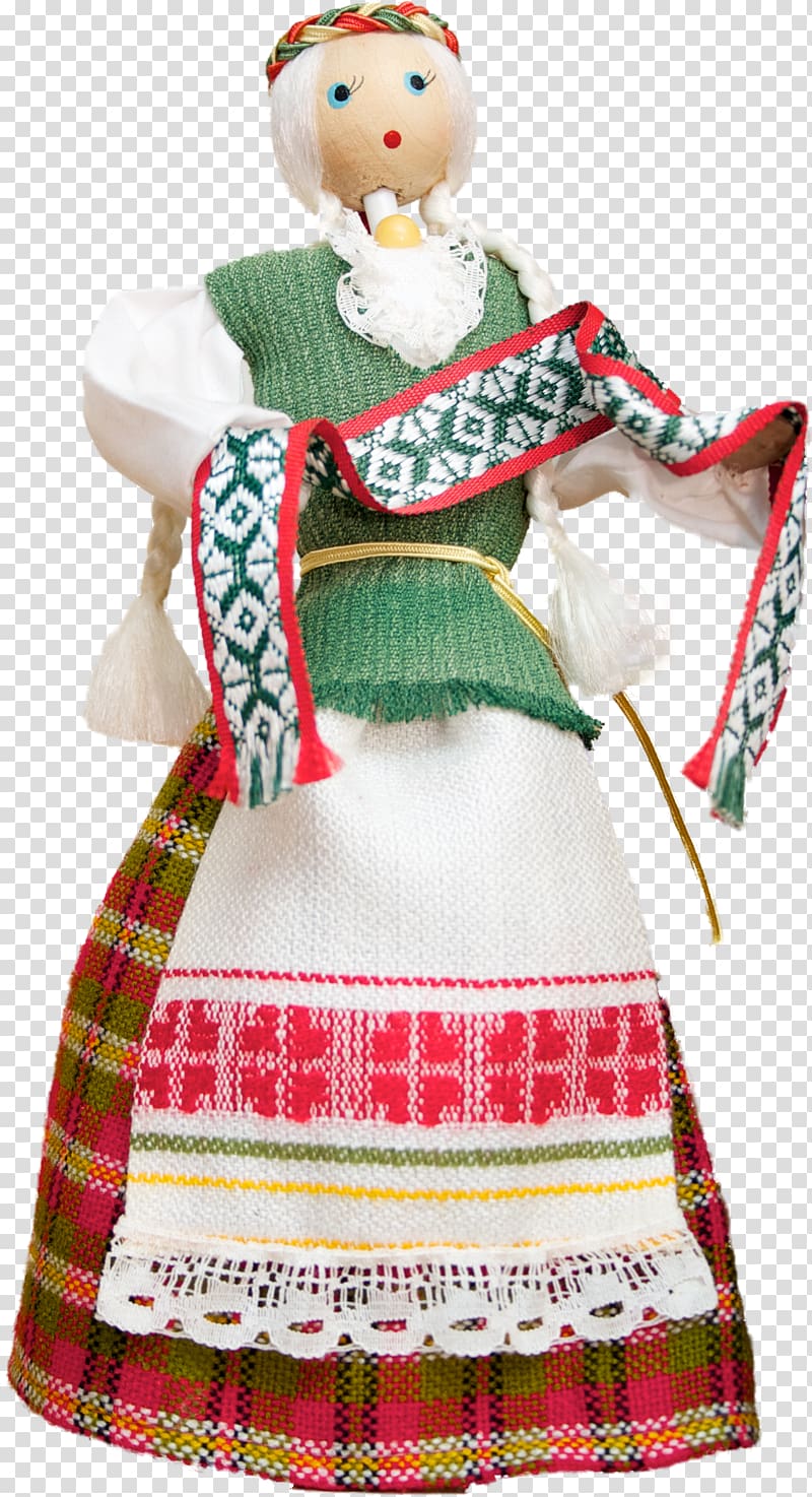 Lithuania Peg wooden doll Folk costume Clothing, traditional transparent background PNG clipart