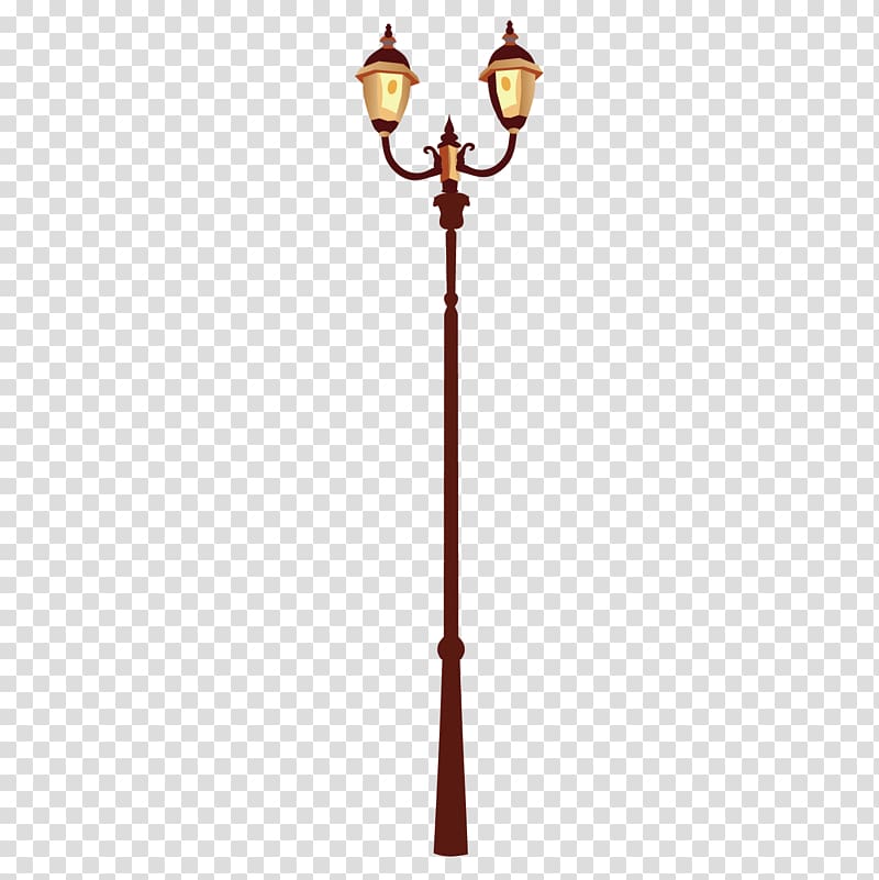 Street light, Exquisite street light transparent background PNG clipart