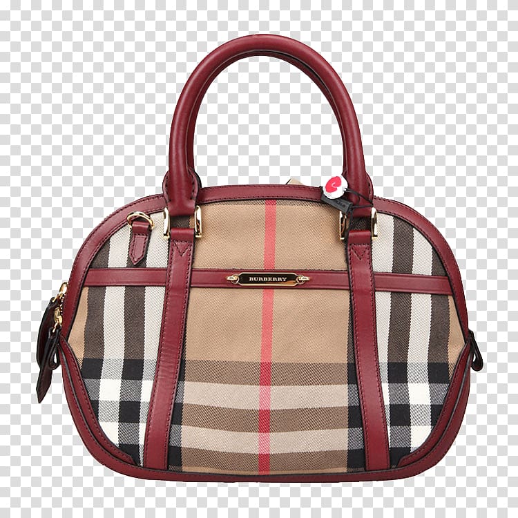 Tote bag Burberry Handbag Leather Tasche, Mascot BURBERRY bag transparent background PNG clipart