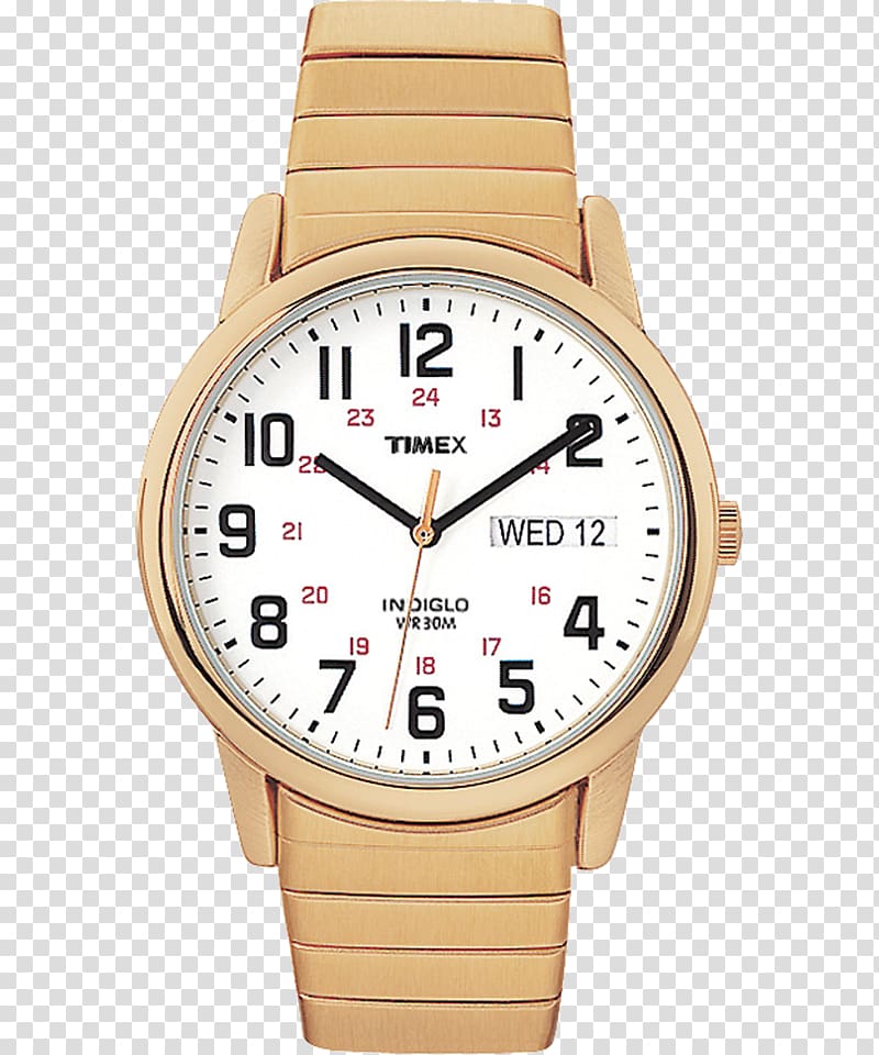 Timex Men\'s Easy Reader Timex Ironman Timex Group USA, Inc. Watch Indiglo, watch transparent background PNG clipart