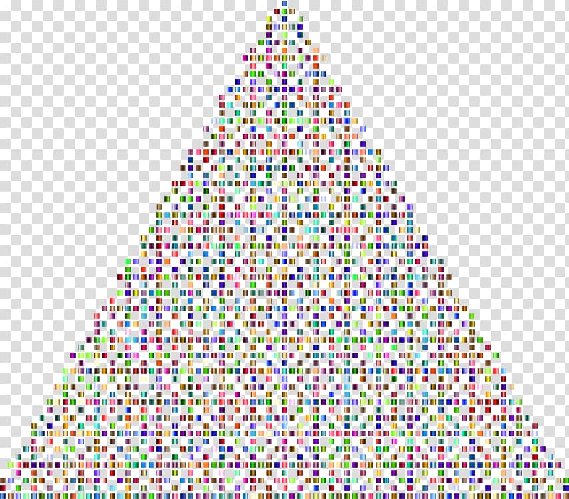 Christmas tree , color abstract christmas tree transparent background PNG clipart