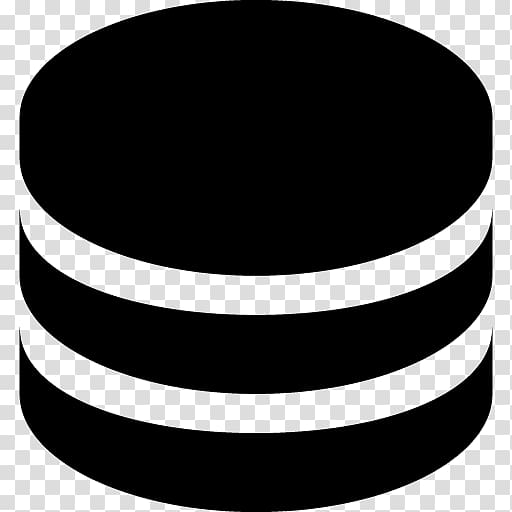 Computer Icons Database server Black and white Logo, database transparent background PNG clipart